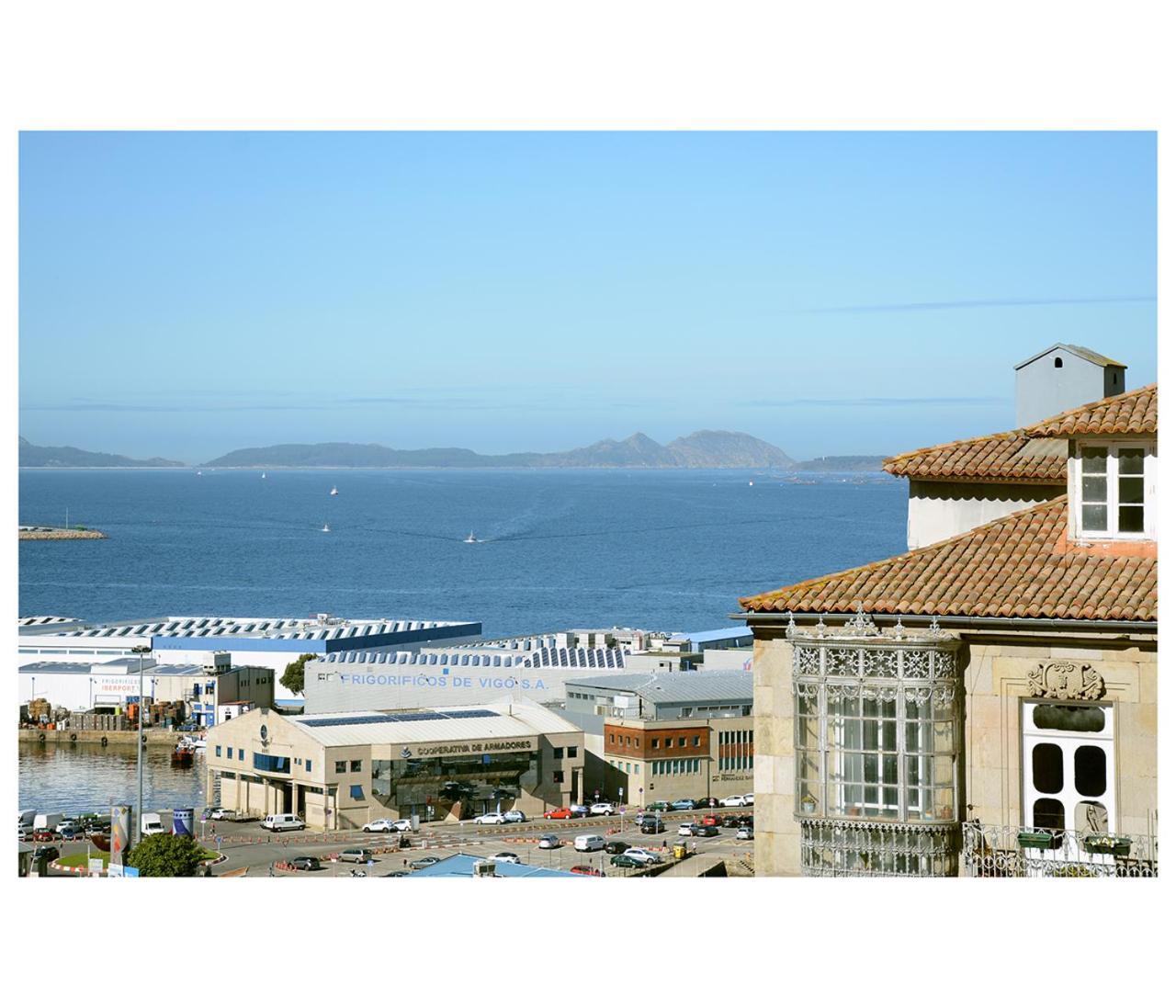 Preciosas Vistas Y A Estrenar En El Casco Viejo Centro Ciudad Appartement Comarca de Comarca de Vigo Buitenkant foto