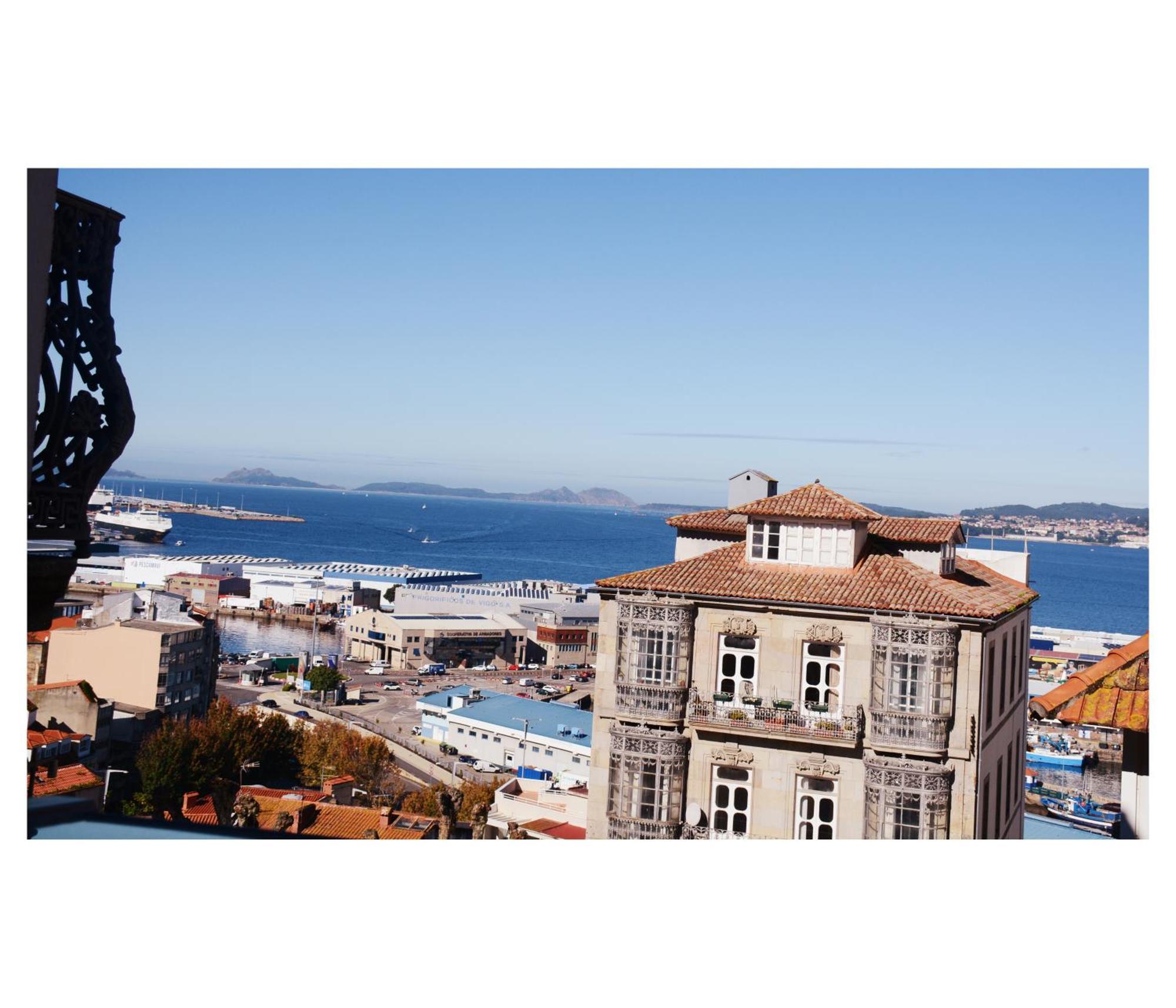 Preciosas Vistas Y A Estrenar En El Casco Viejo Centro Ciudad Appartement Comarca de Comarca de Vigo Buitenkant foto